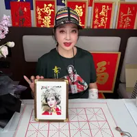 刘晓庆亲笔签名照