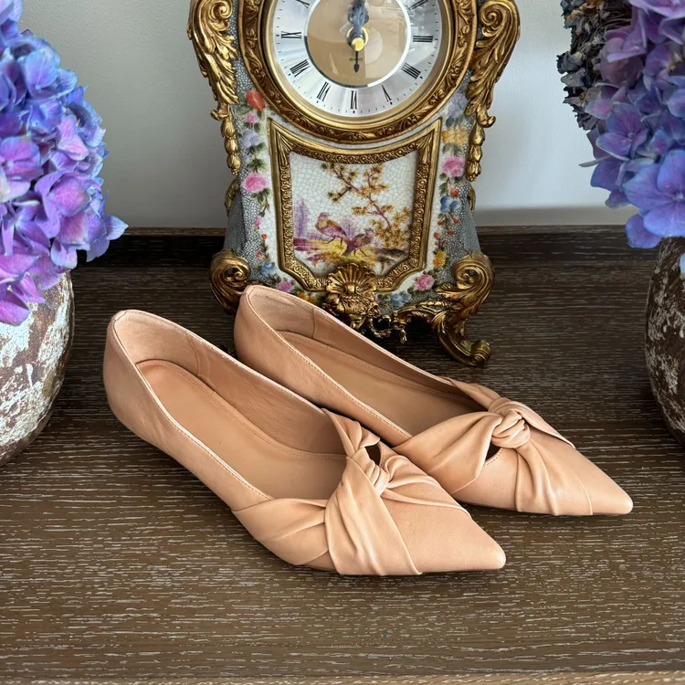 璇之恋·王璇迷人的她豆跟鞋（微瑕介意勿拍）