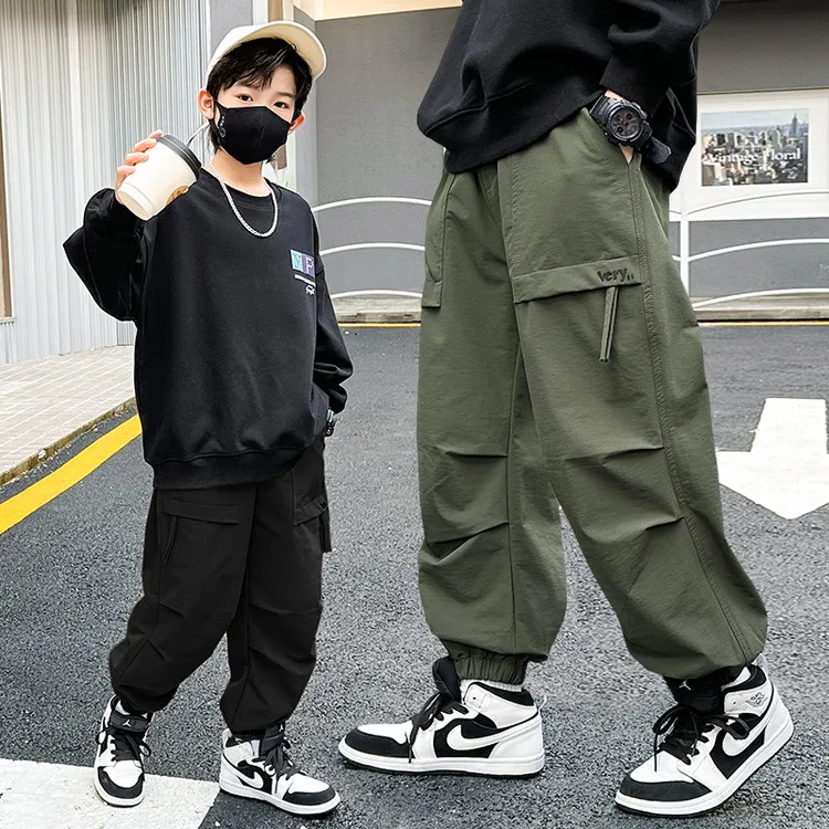 裤子休闲春秋男童中大童