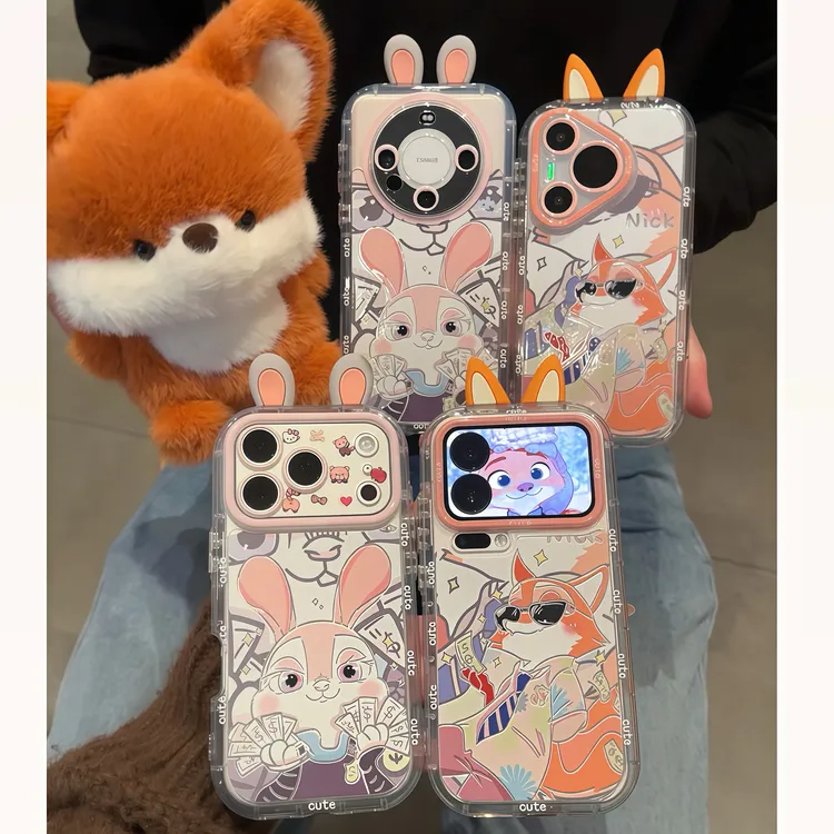 欧克里里朱迪尼克耳朵适用苹果17/16promax手机壳华为vivoopp小米