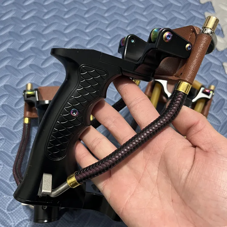 天罡全能王滑轮弓，腕托角度可调节，6毫米卡球，外宽85