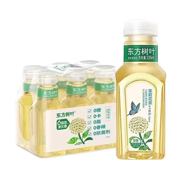 农夫山泉东方树叶335ml*6瓶茉莉花茶乌龙茶无糖茶饮料小瓶便携装