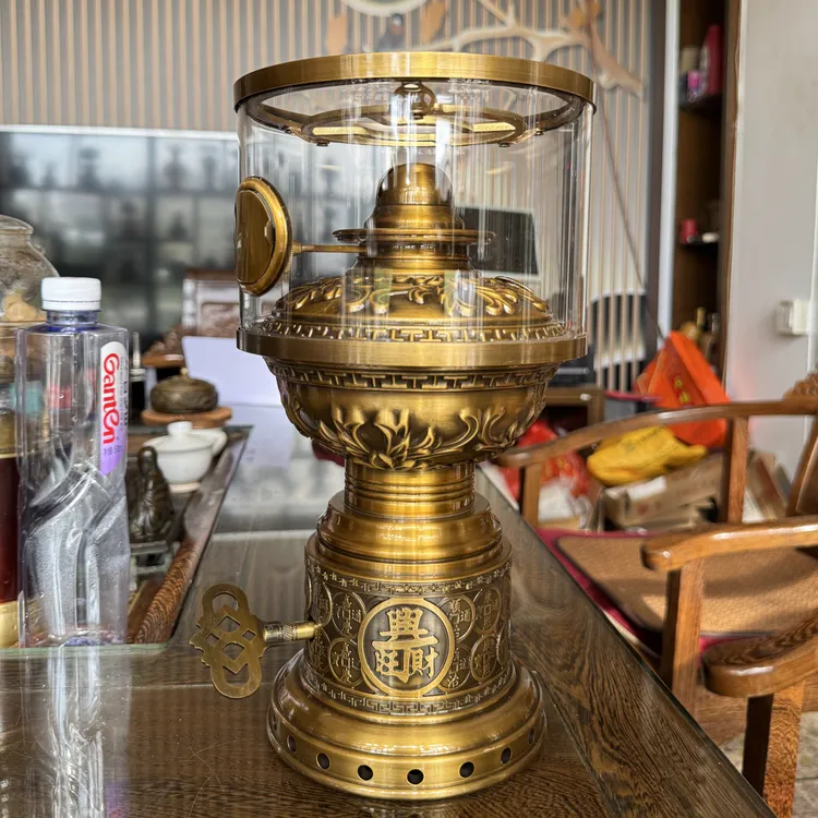 财丁兴旺加重白菜上链灯 防风省油煮茶灯