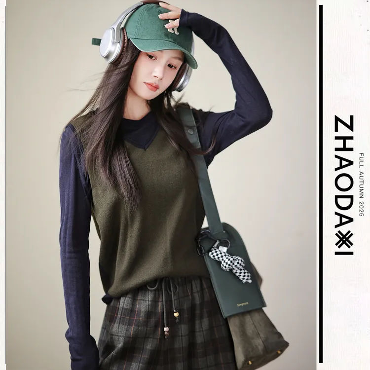 【赵大喜】 蒙马特针织系列 | 含羊毛/天丝羊毛 马甲+打底衫