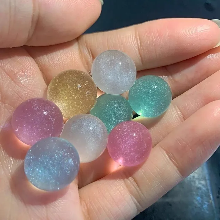 海绵宝宝泡大珠儿童泡水变大玩具水培水晶宝宝吸水珠泡大球霸王珠