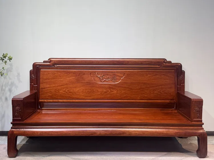 喜悦沙发中式新古典榫卯结构原木实木客厅家具家用简约新中式