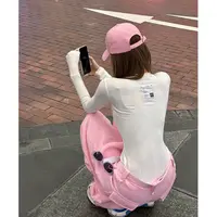 婉君T【后背标签】秋季休闲百搭修身显瘦长袖打底上衣LWJ25C3T2864