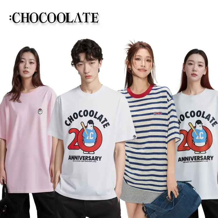 【李晨nic专属】it：CHOCOOLATE20周年限定T恤实体店同款情侣短袖T恤