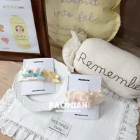 褶皱发夹｜气质头饰韩版甜美发饰手工清新简约儿童发卡可爱时尚