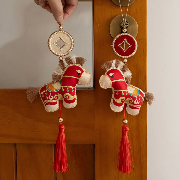 【马年香包古风】新年香包挂件马年香囊本命年春节礼物车挂包包挂件