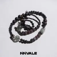 秘密山谷【森林秘语】原创绿发晶绿幽灵方糖降真香三圈手串MMSG8206