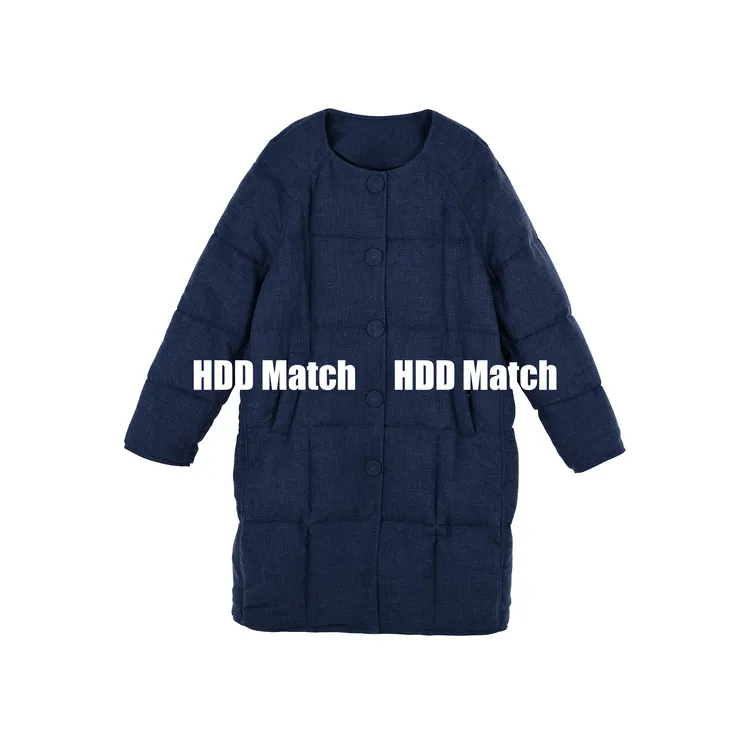 HDD- "暖 炉" 90白鸭绒 女款长款品质保暖过冬羽绒服 Y1081