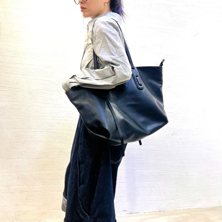 真皮女包头层牛皮大容量女新款秋冬单肩包休闲通勤包托特包