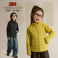 【胶囊】男女童立领修身保暖棉服使用3M新雪丽棉8774D