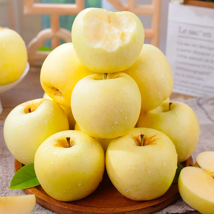 正宗山东烟台奶油富士苹果新鲜孕妇水果净重4.5斤产地直发脆甜