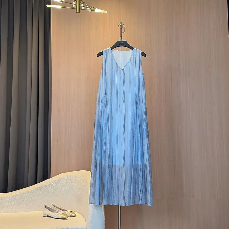 【23】夏季新款短袖显瘦国风系减龄时尚连衣裙气质宽松W-A48