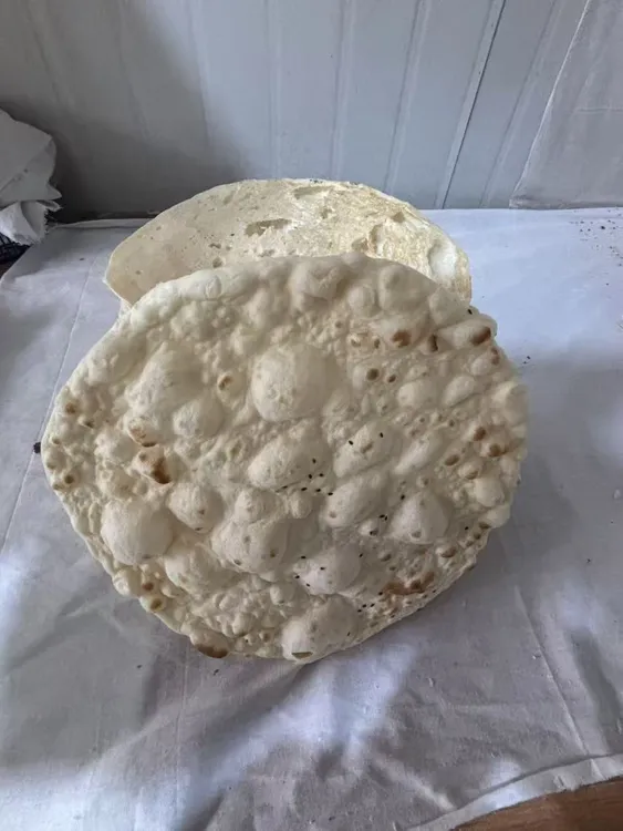 山东枣庄老面烧饼   纯老面发酵