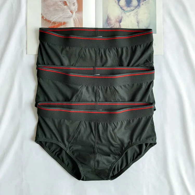 Calto Krosa男士三角内裤男款黑色纯棉透气运动舒服新款男生底裤