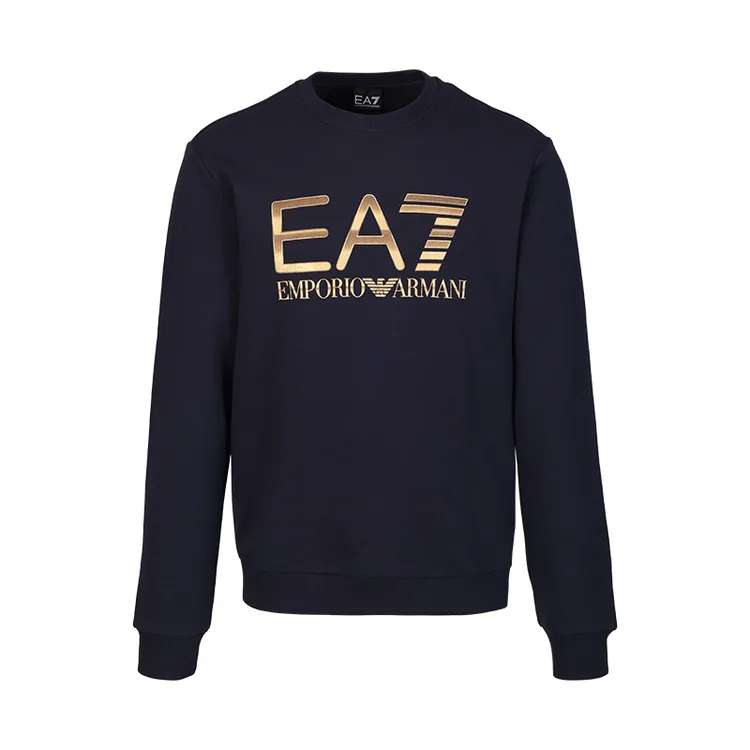 Emporio Armani/安普里奥·阿玛尼EA7秋冬男圆领套头纯棉卫衣12452