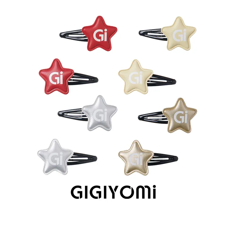 【刘大漂亮专属】GIGIYOMi星星侧边前额发卡女后脑勺头饰bb夹卡子