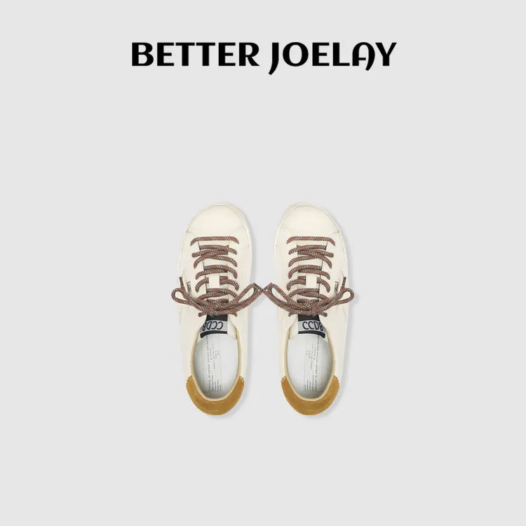 （MY）BETTER JOELAY -【踏星途步】休闲复古休闲低帮平底鞋时尚X109