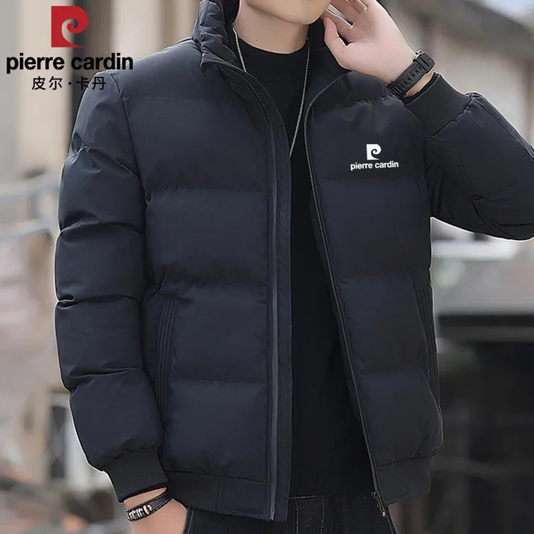皮尔卡丹棉衣男冬季外套男士休闲大码宽松加厚棉服防风御寒棉袄男