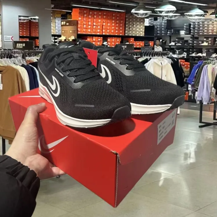 品牌正品新款运动鞋男春秋季耐磨网面休闲减震