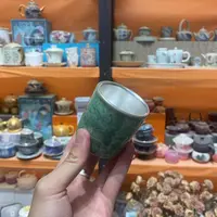 友名 瓷胎包银祥云银杯-6266（直播专享）