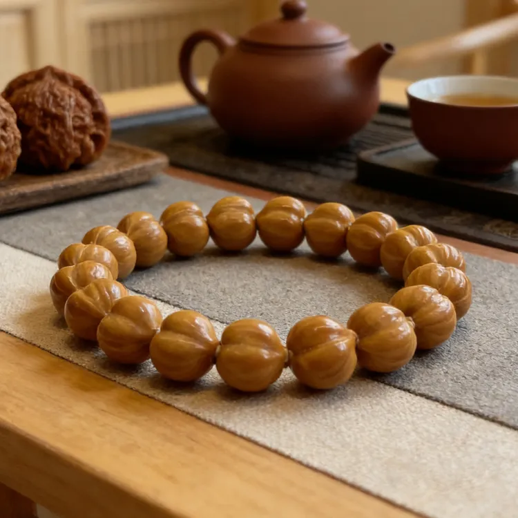 【雪宝专属】《猴头屁桃手持》全品无暇猴头核桃盘玩精品