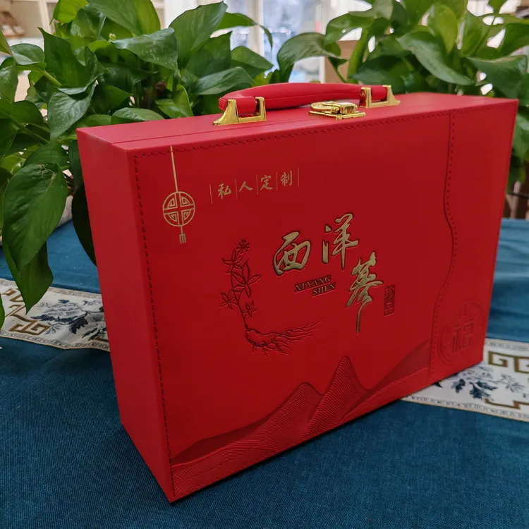 长白山正宗西洋参礼盒 精选大片切片 送礼自饮 东北特产滋补好物