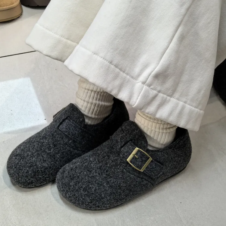 2025冬季加绒内增高3公分勃肯鞋软底舒适休闲百搭新疆包邮