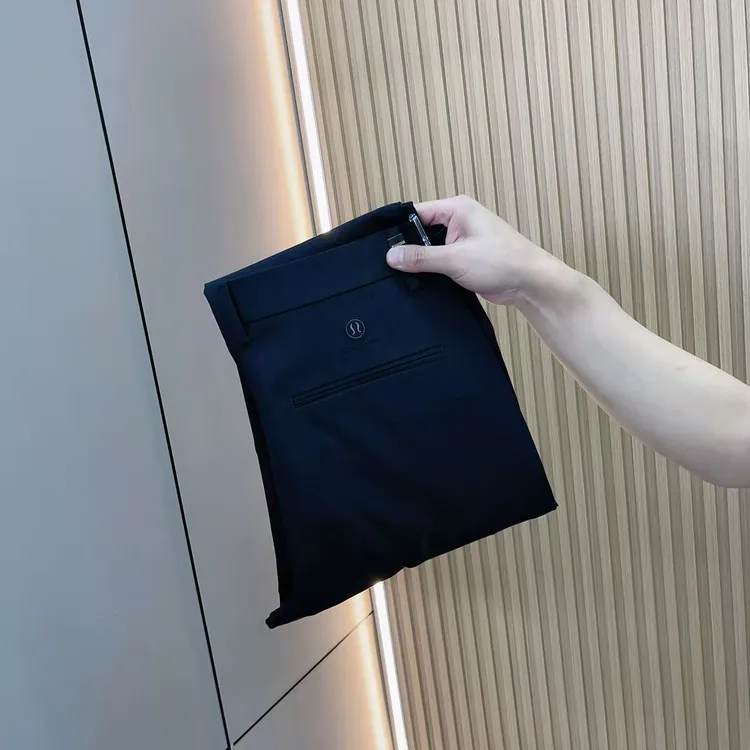 【唐人服饰】2025夏季新款男士高品质直筒小脚九分西裤休闲百搭9776