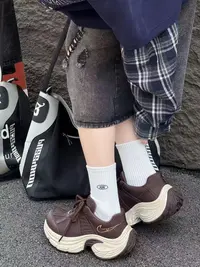 运动鞋老爹鞋ins复古低帮时尚潮流布鞋潮鞋女鞋韩版2588-1