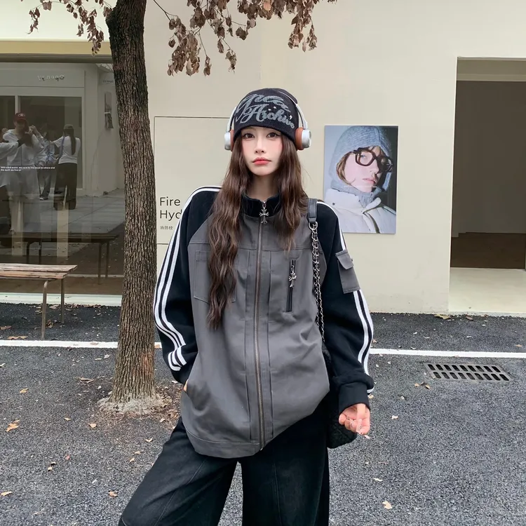 3MER  私服重工三杠牛仔外套