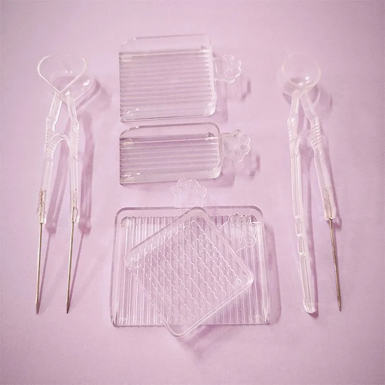 【现货】拼豆工具2.6mm小豆专用豆盘豆铲豆笔手工DIY双针豆笔