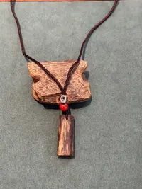 沉香木国之瑰宝 海南老料吊坠-zc0003