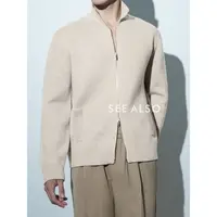 SEE ALSO『时装周限定』老钱新贵翻领立领拉链针织衫男毛衣外套