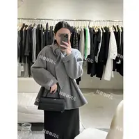 林闪儿-设计感兔耳围巾款双面呢外套C5411【只能干洗】文明试穿脏拒