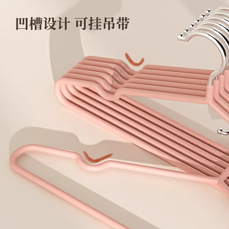 衣柜晾衣架防滑无痕两用衣挂衣撑子衣架子衣服架成人衣架加粗加厚