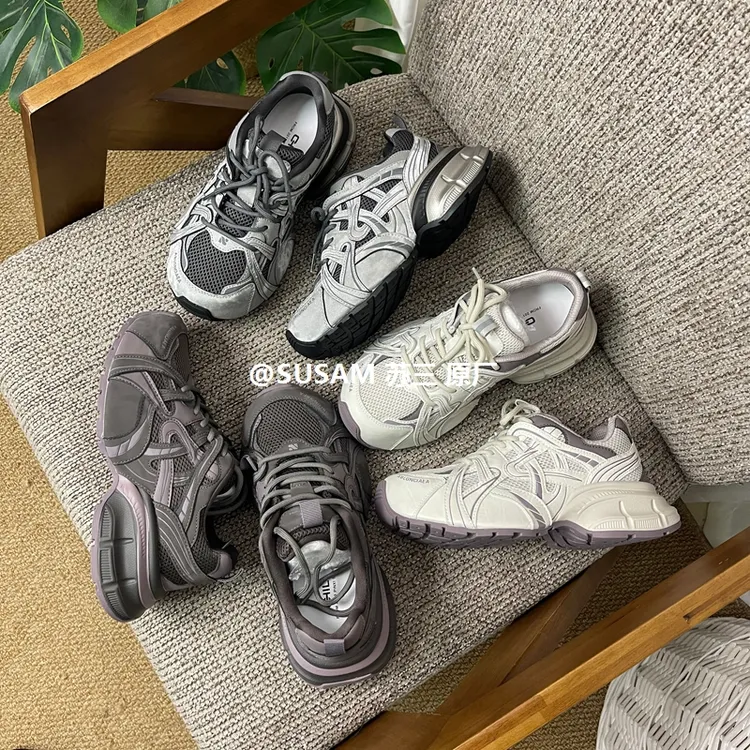 「原厂」2026NEW春季立交桥韩系老爹鞋女时尚休闲鞋跑步鞋复古