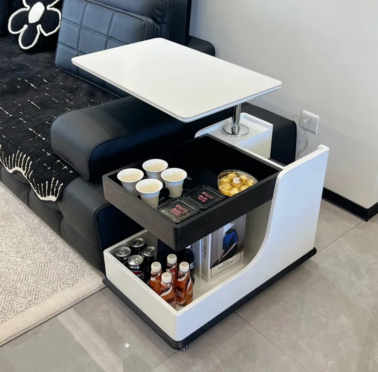 可移动可升降茶几家用客厅升降桌子方形两用轻奢储物简约可伸缩