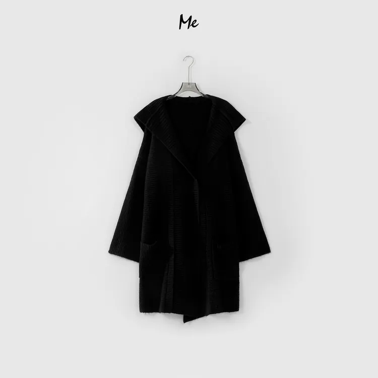 ME【MAX家花苞开衫】秋冬新款中长款女士毛衣 MEQC1656