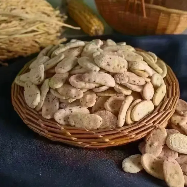 炒年糕脆片芝麻甜味绍兴上虞下管特产山货