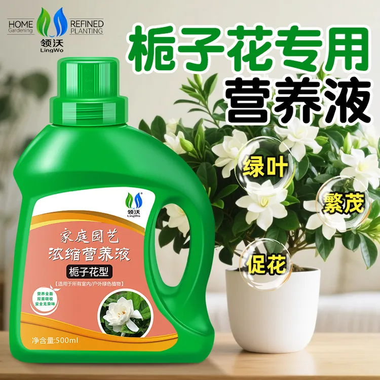 【新手必买】领沃栀子花专用营养液喜酸植物茉莉花角堇茶花通用肥料