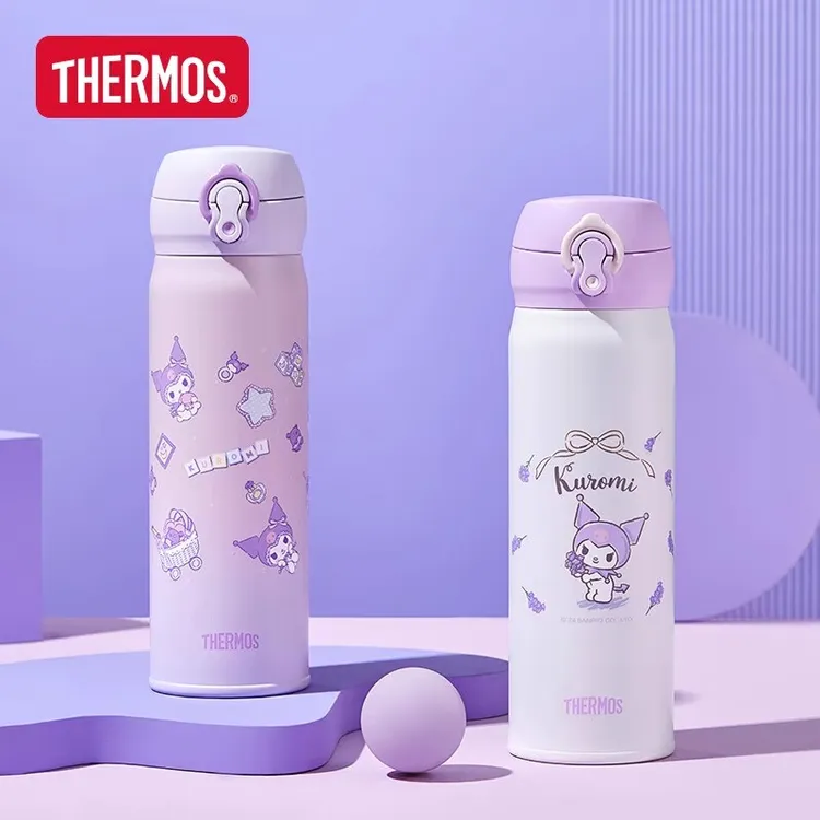膳魔师三丽鸥保温杯316L不锈钢大容量可爱便携车载水杯JNL-505