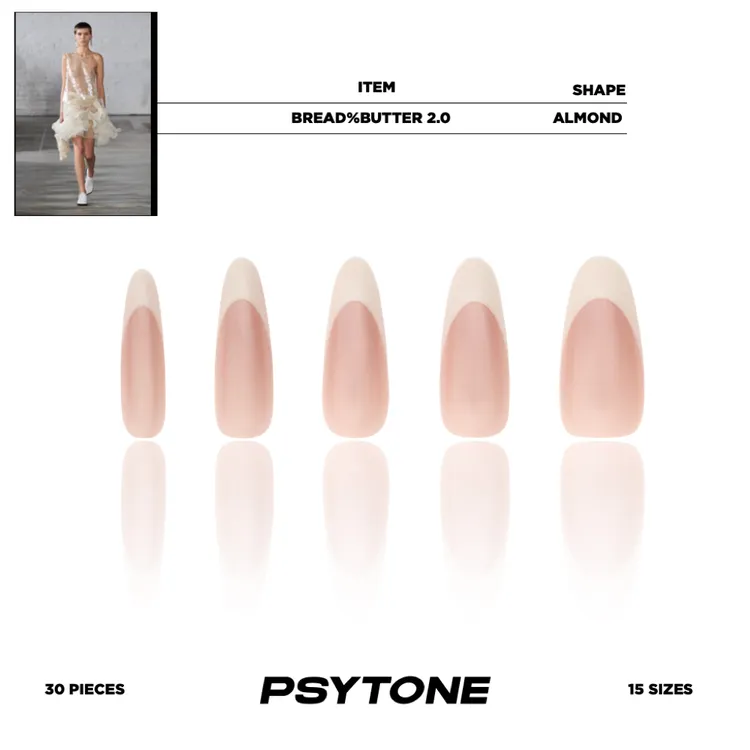 幻调黄油2.0 BREAD%BUTTER2.0 | 双层注塑工艺耐磨法式猫眼穿戴甲