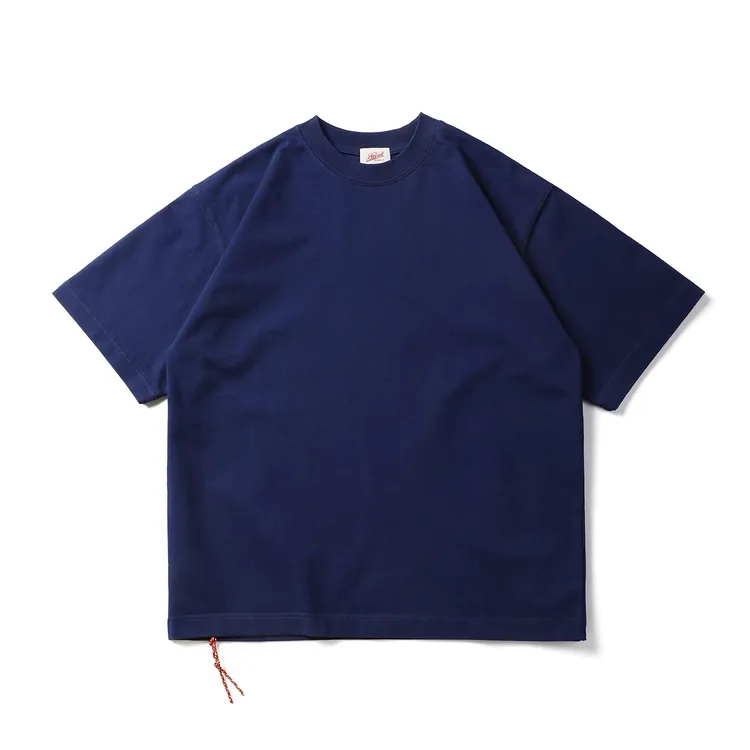 25SS夏季620日系小红绳350g简约潮流休闲纯色圆领T恤宽松短袖男