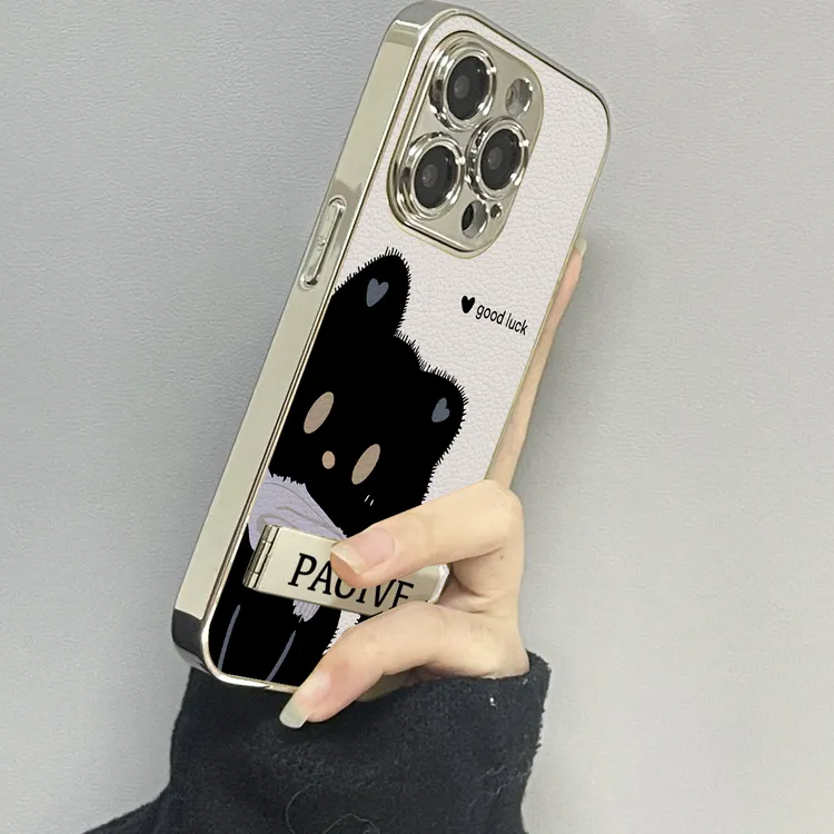 围巾黑猫适用苹果17ProMax手机壳iPhone华为OPPO小米vivo贴皮套