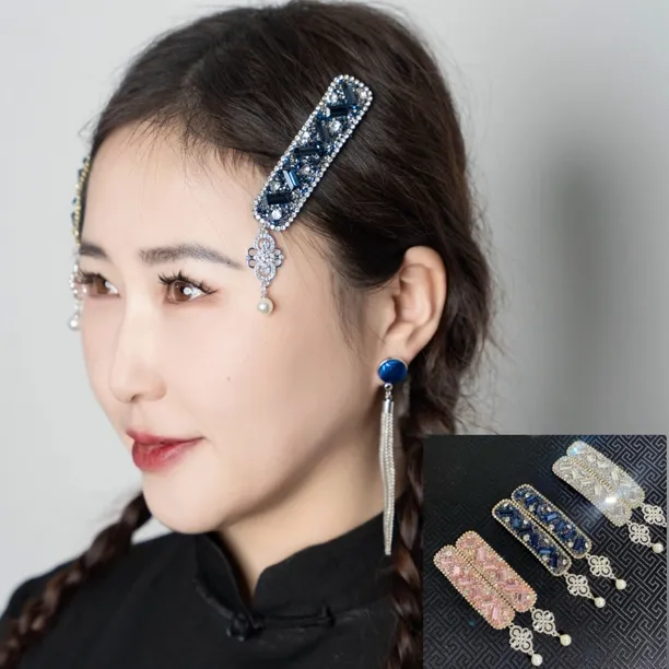 【赛亦热】（43）bling亮钻蒙古族元素掰掰夹