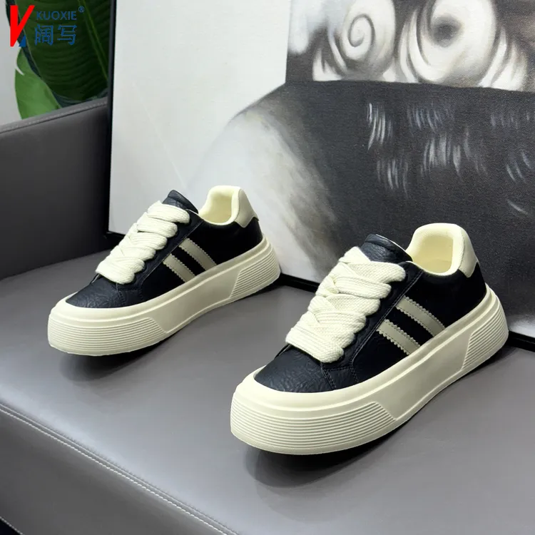 男鞋2025新款夏季透气低帮板鞋潮流百搭软底运动休闲鞋复古潮鞋男